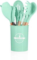 Kit de 12 Peças de Utensílios de Cozinha em Silicone