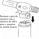 Maçarico Culinario Regulagem Portatil Gourmet