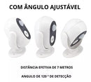Sensor 3 Em 1 Presença Alarme E Anunciador Bem Vindo Premium