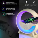 Luminária Led Smart Bluetooth Caixa De Som Inteligente