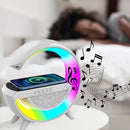 Luminária Led Smart Bluetooth Caixa De Som Inteligente