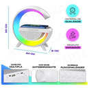Luminária Led Smart Bluetooth Caixa De Som Inteligente