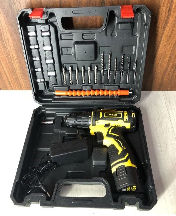 Parafusadeira Furadeira Portátil Ultra B-tek™ - [DESCONTO DE PÁSCOA]