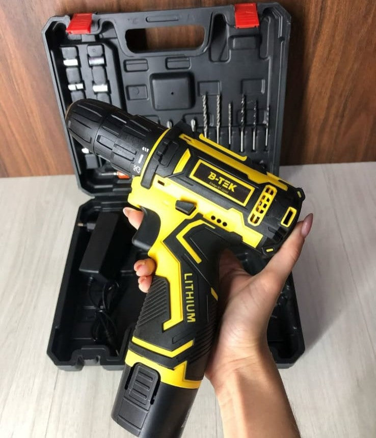 Parafusadeira Furadeira Portátil Ultra B-tek™ - [DESCONTO DE PÁSCOA]