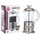 Cafeteira Francesa de Vidro e Inox Prensa Império 600 ml