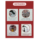 Kit Abridor Saca Rolhas Tampa Dosador Vinho Luxo em Forma de